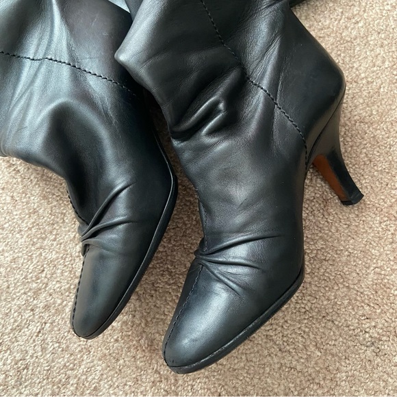 Louis Vuitton Leather Tall Stiletto Boots - Picture 6 of 16